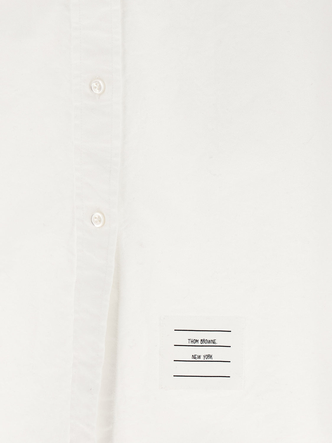 White Cotton Midi Skirt