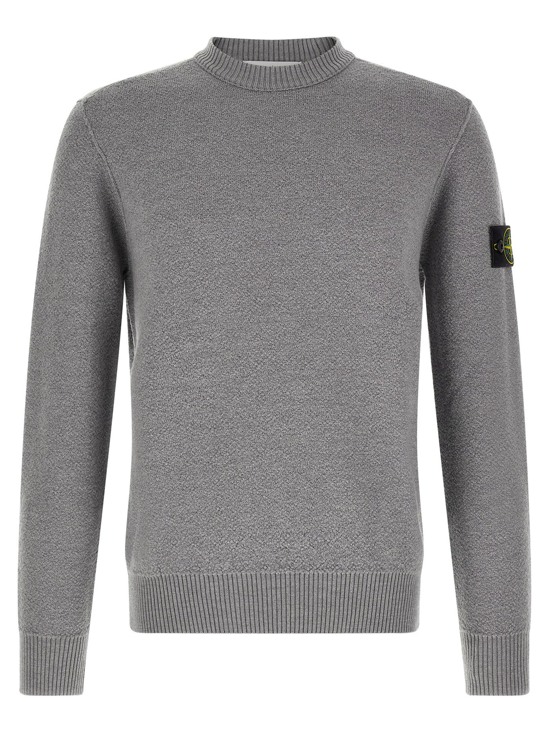 Gray Virgin Wool Cardigan
