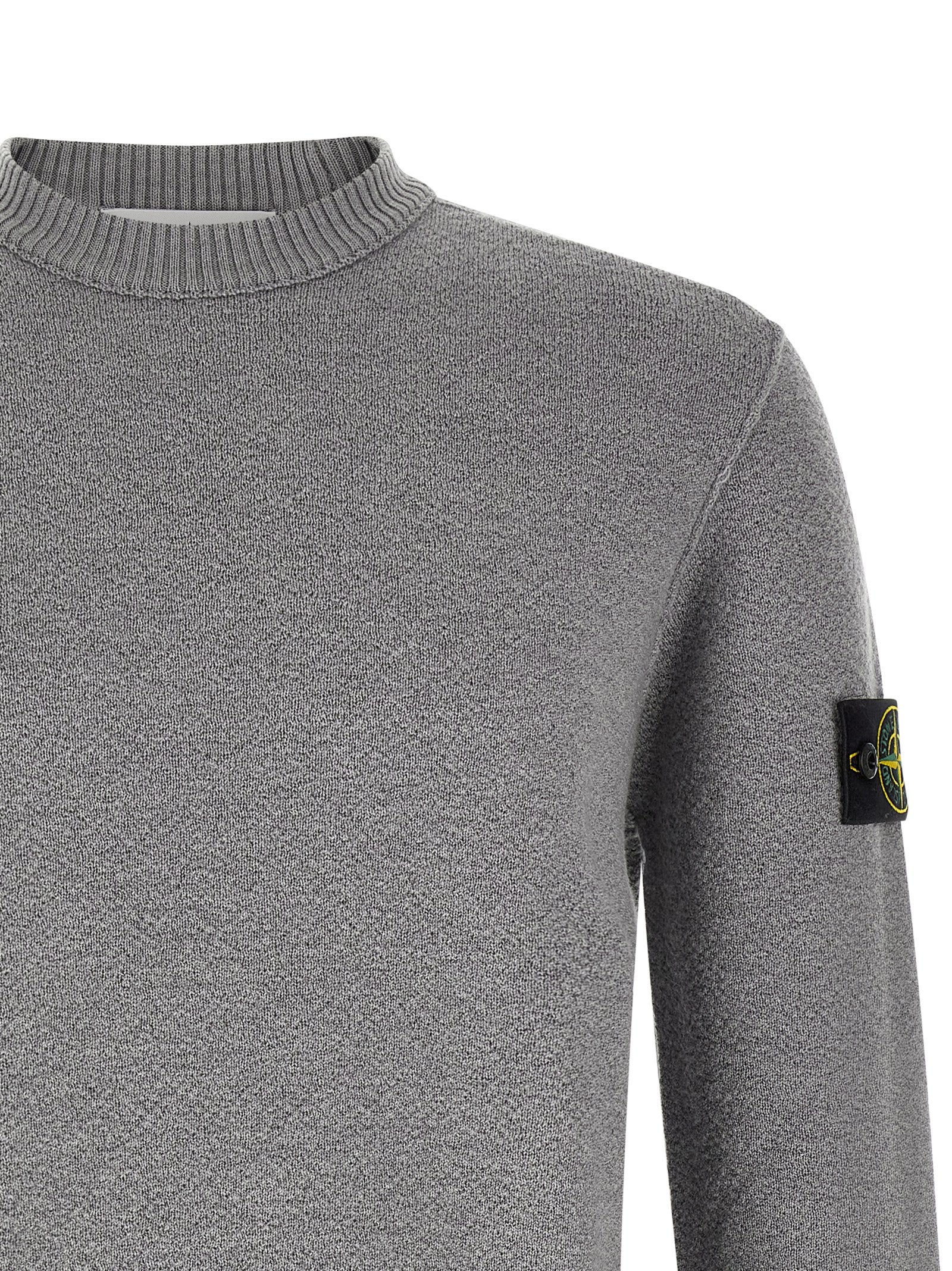 Gray Virgin Wool Cardigan