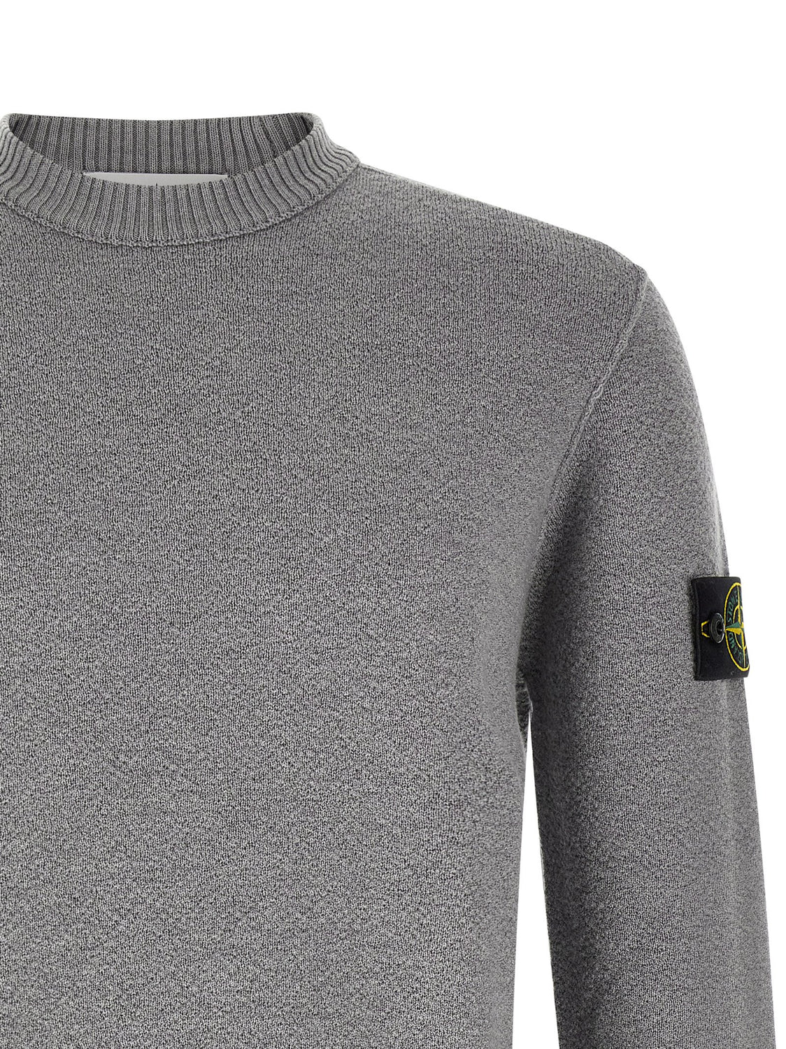 Gray Virgin Wool Cardigan