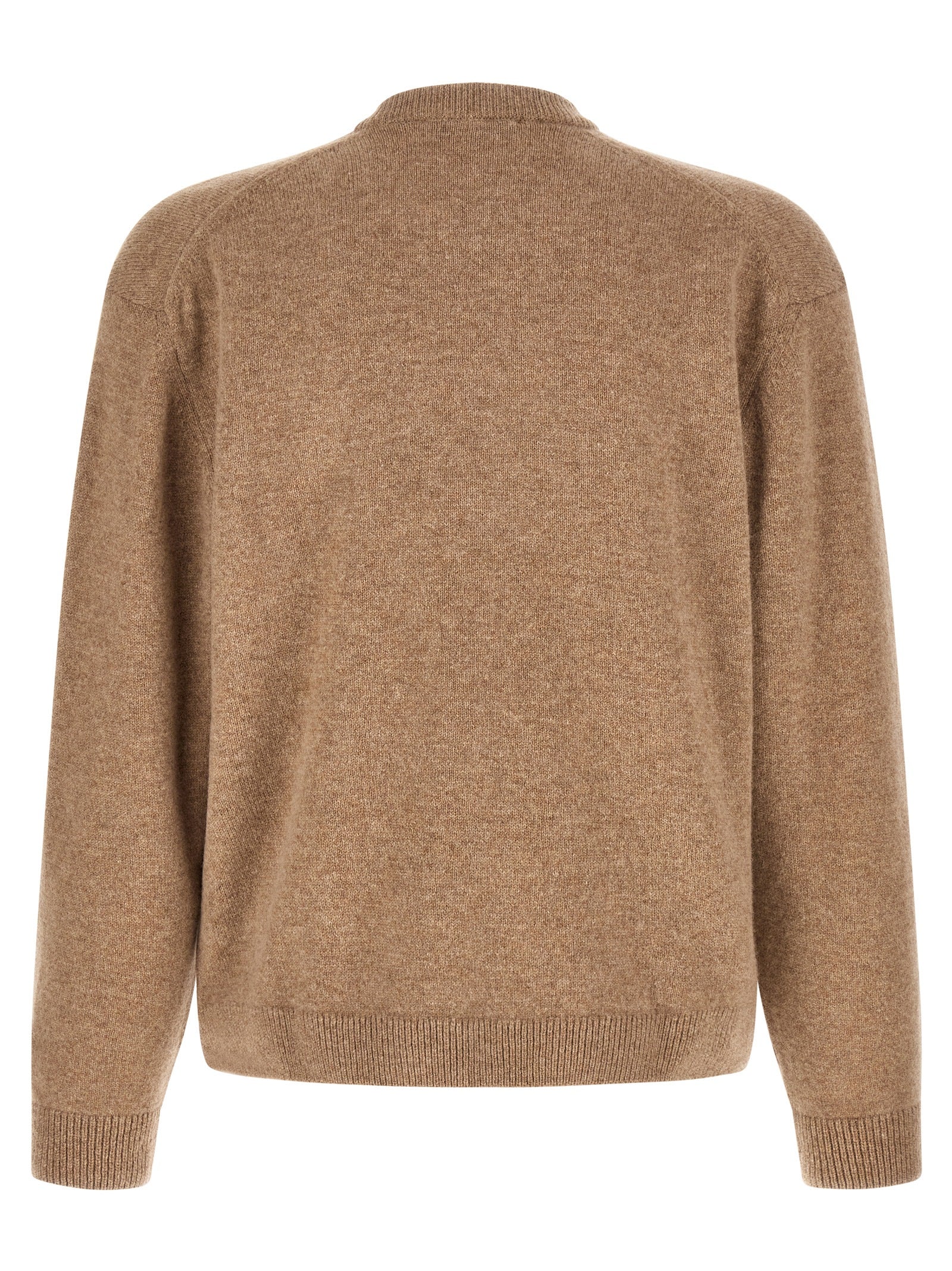 Beige Wool Cardigan