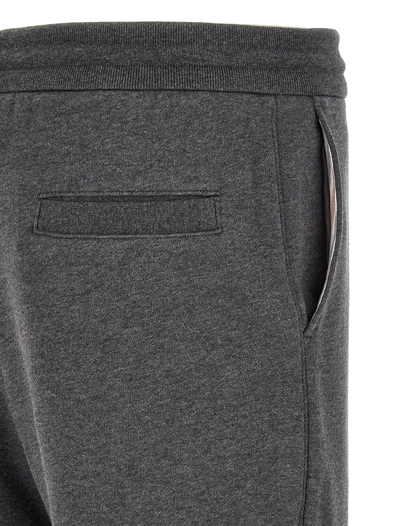 Gray Cotton Joggers (Workout Pants)