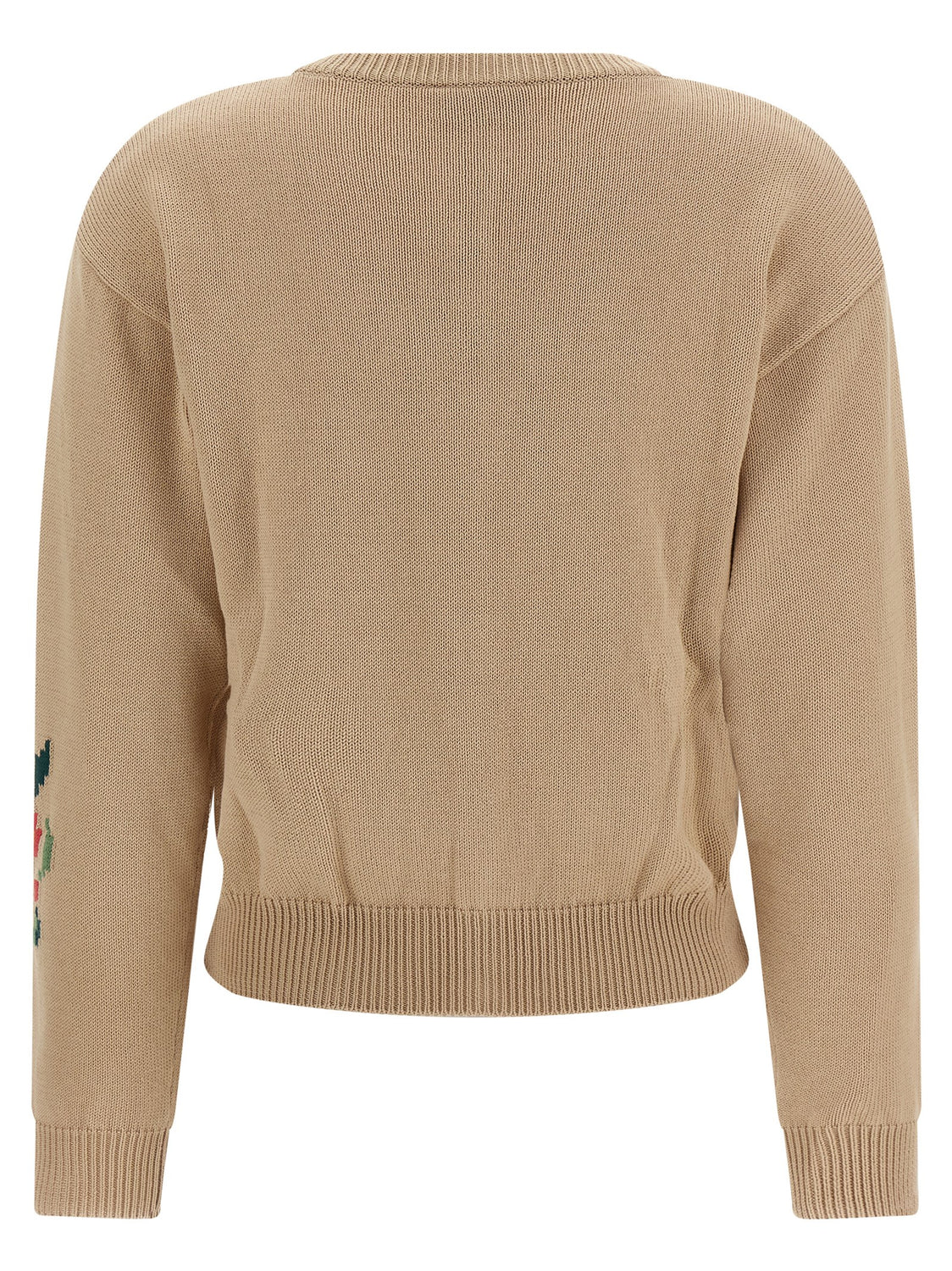 Beige Cotton Cardigan
