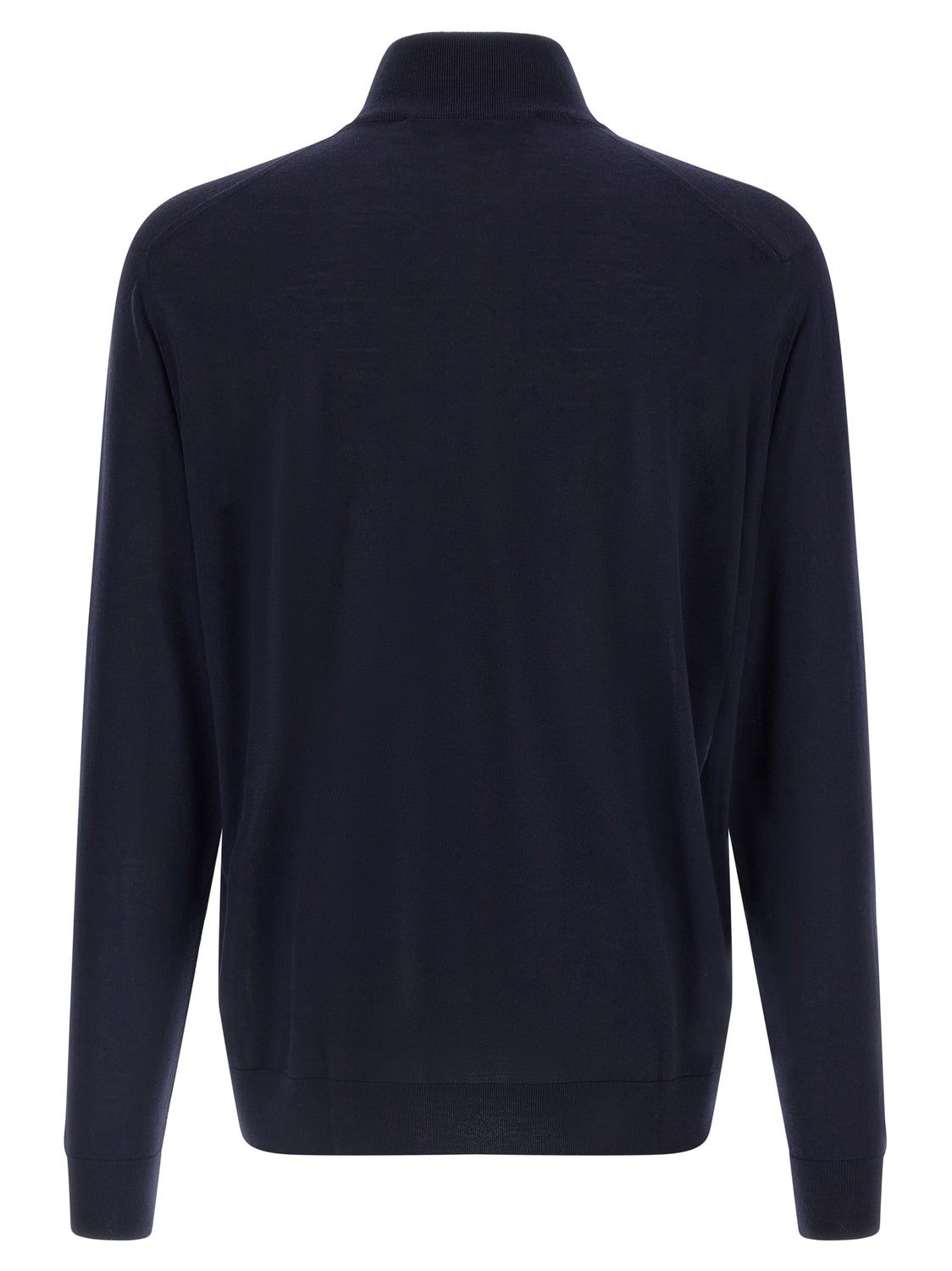 Blue Wool Cardigan