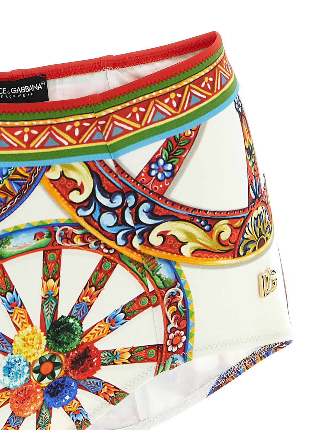 Multicolor Polyamide Bikini