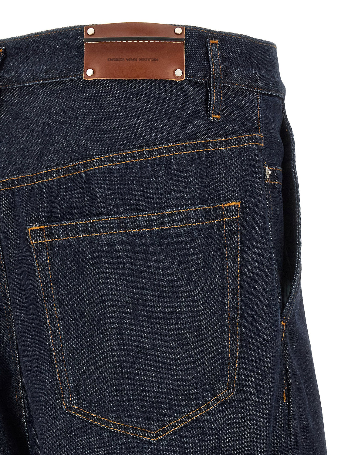 Blue Cotton Jeans Denim