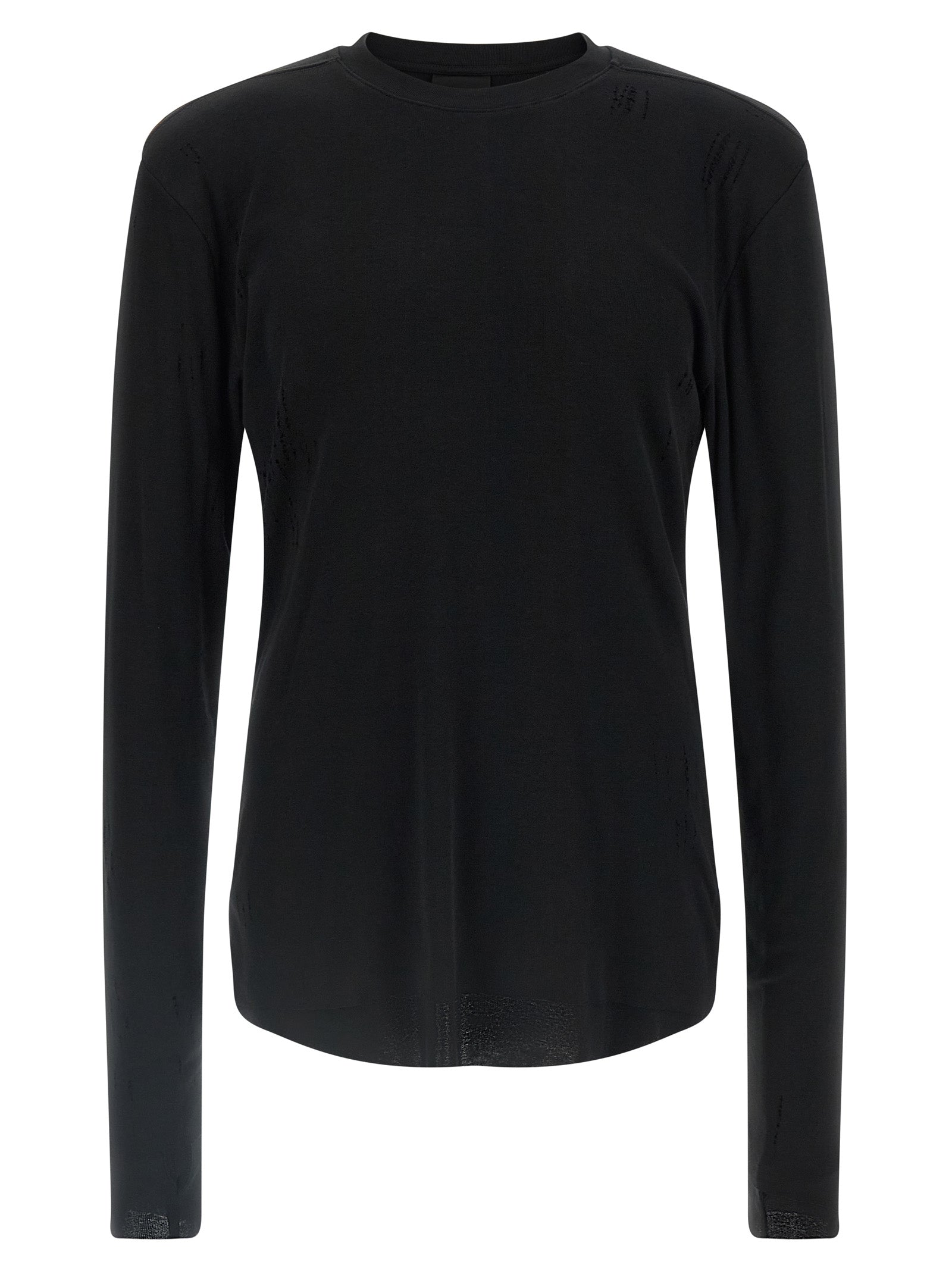 Black Cotton T-Shirt