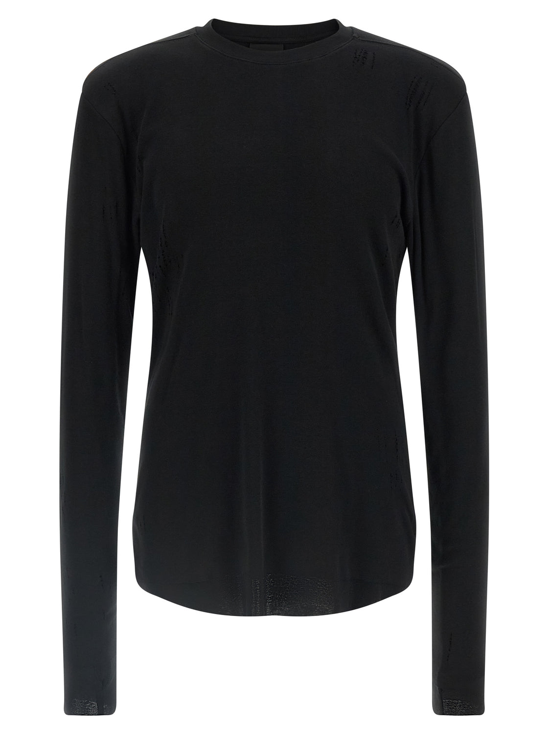 Black Cotton T-Shirt