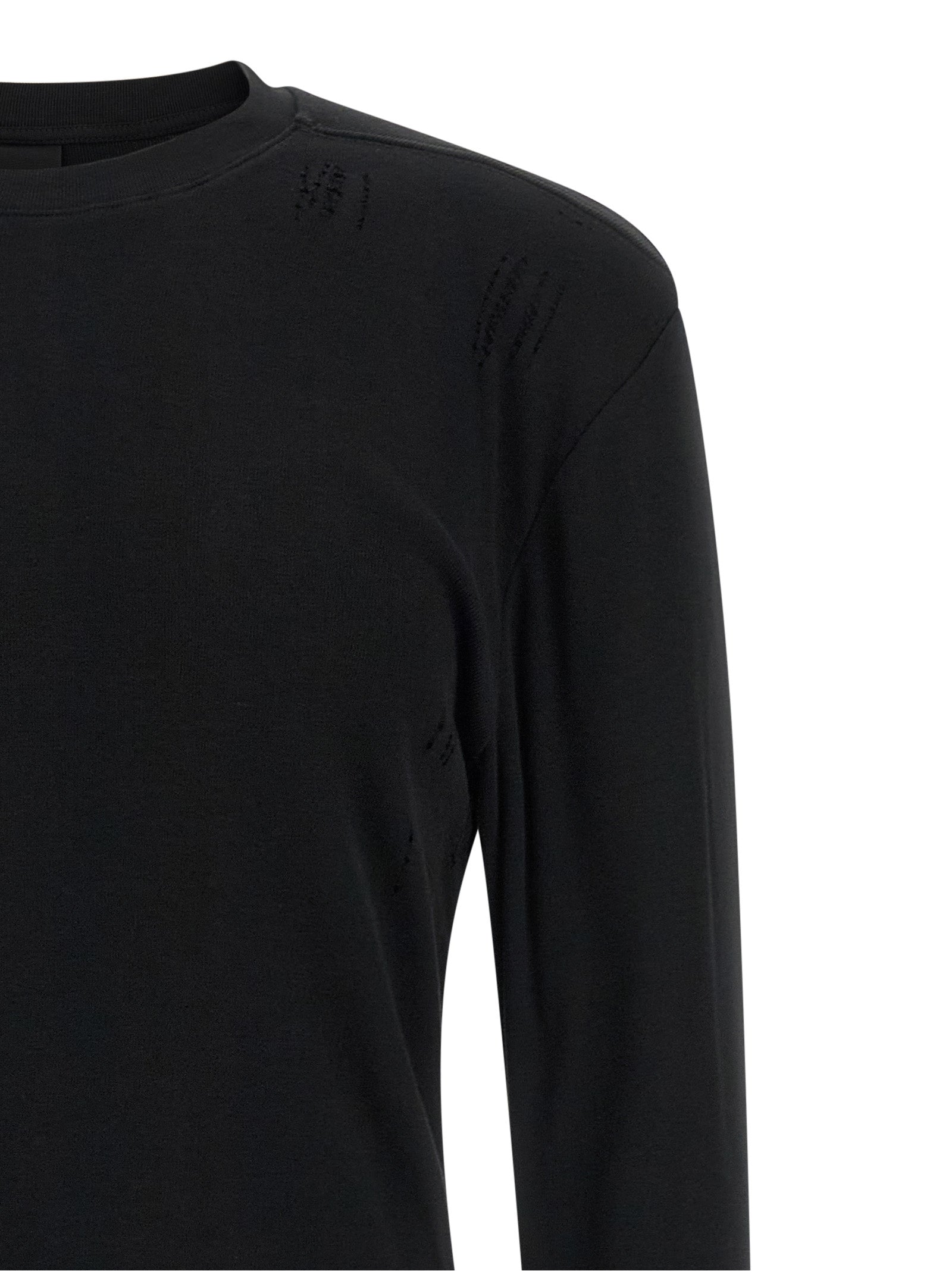 Black Cotton T-Shirt