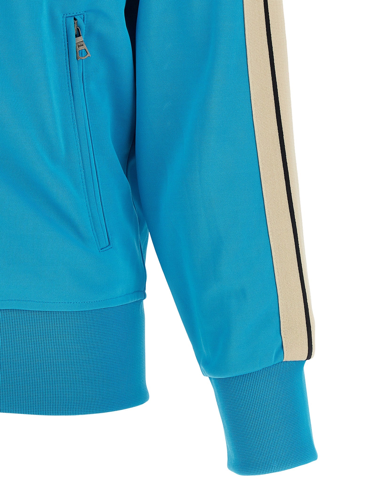 Blue Polyester Sweatshirt