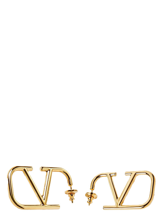 Gold Brass Earrings