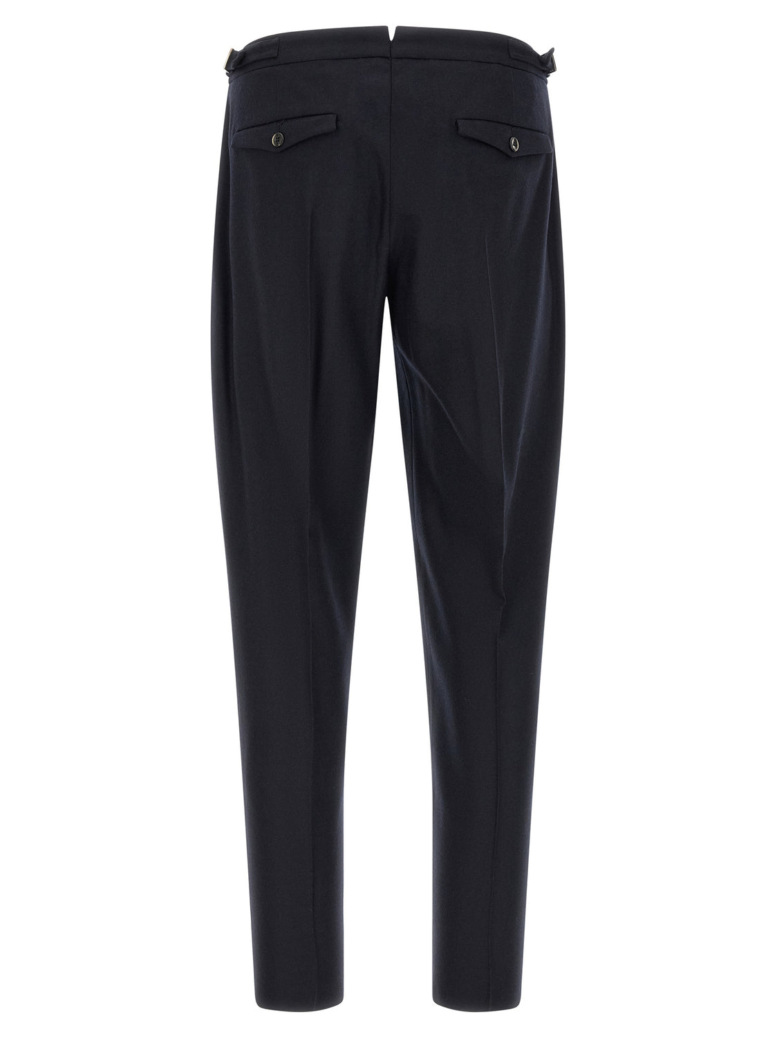 Black Virgin Wool Dress Pants