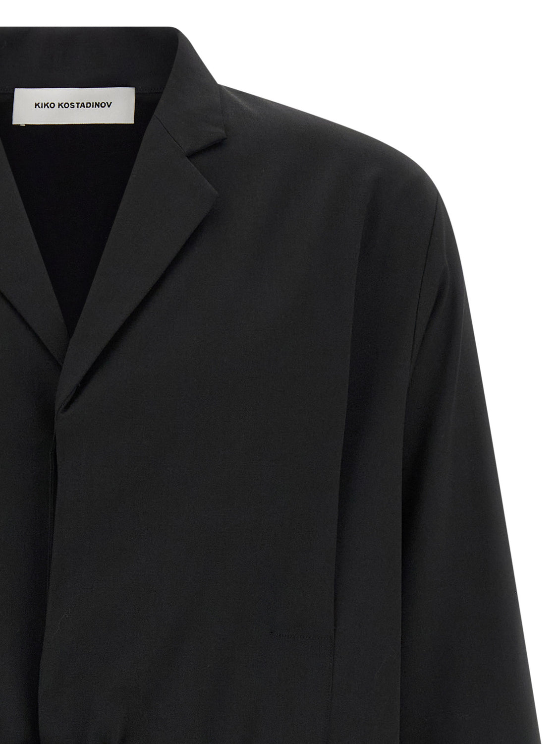 Black Virgin Wool Blazer