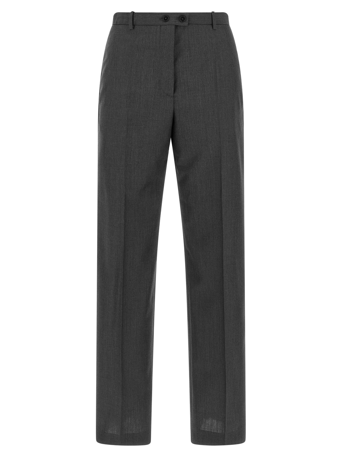 Gray Wool Dress Pants