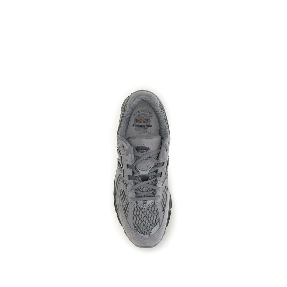 Gray Fabric Athletic Sneakers