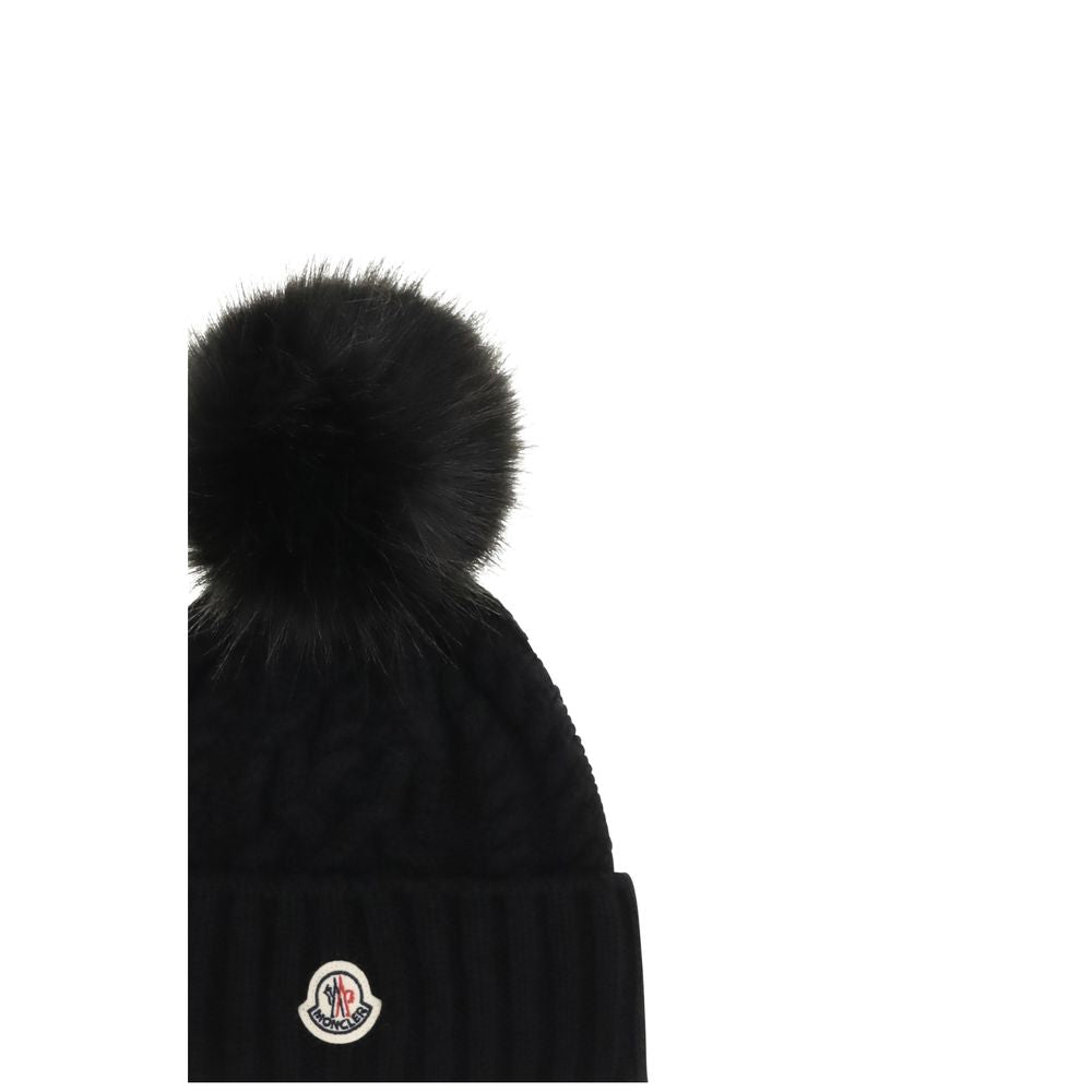 Black Wool Oves Aries Beanie