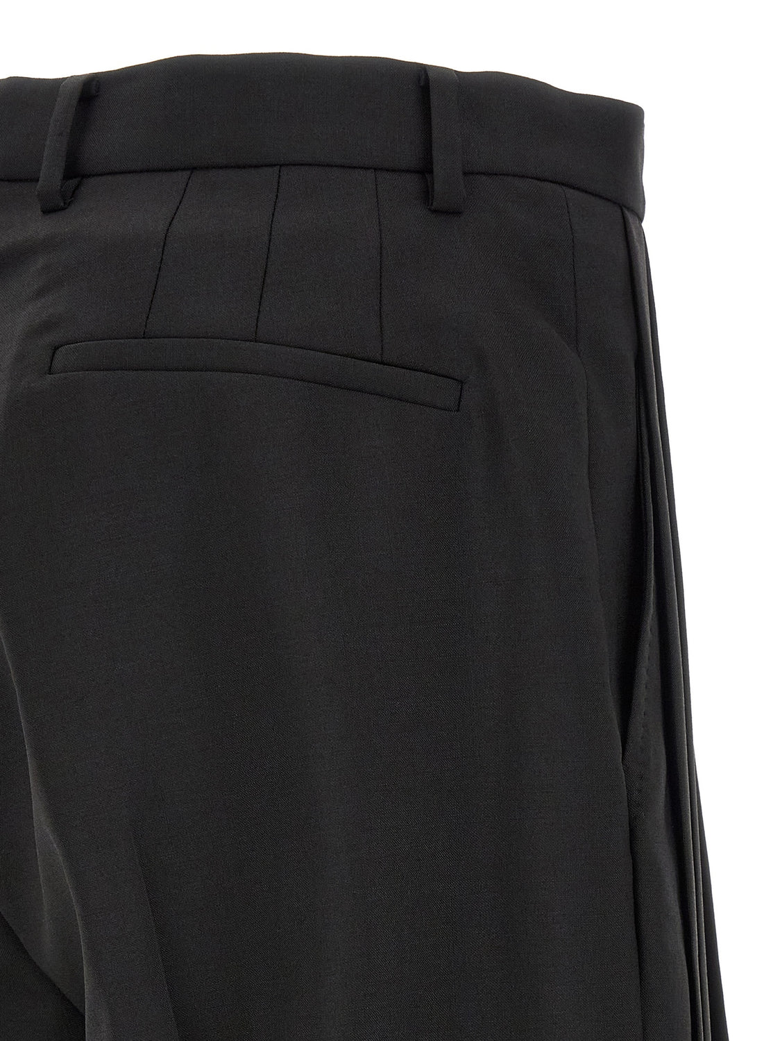 Black Wool Dress Pants