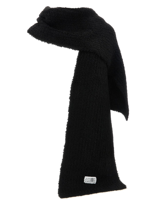 Black Marabou Scarf