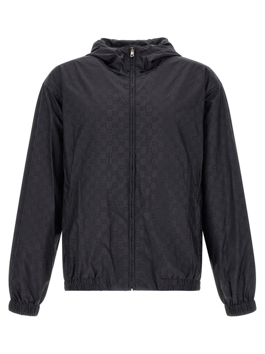 Black Polyamide Shell Jacket
