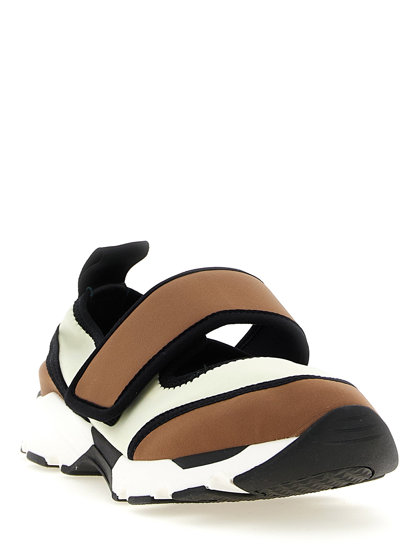 Multicolor Polyamide Athletic Sneakers