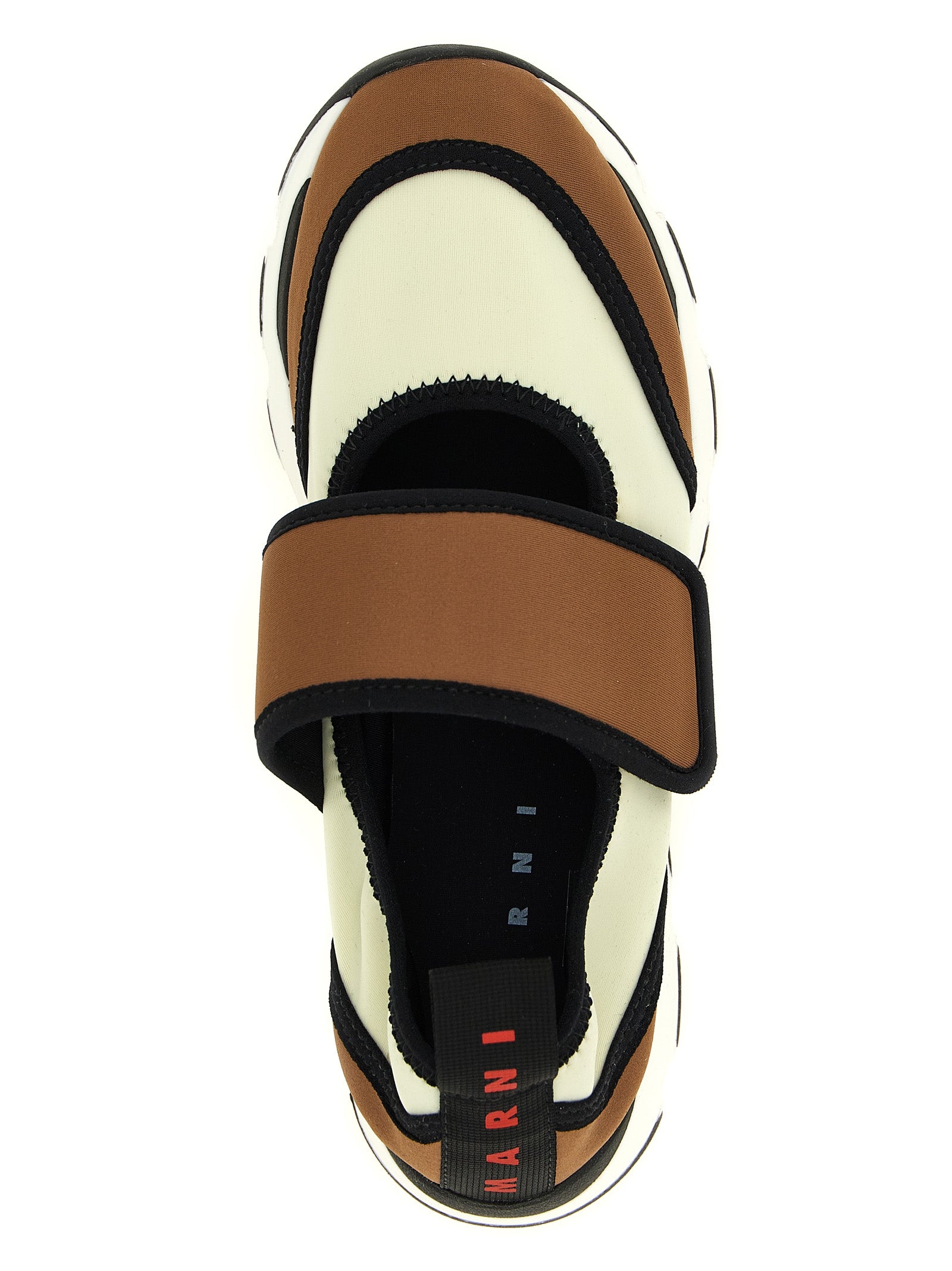 Multicolor Polyamide Athletic Sneakers