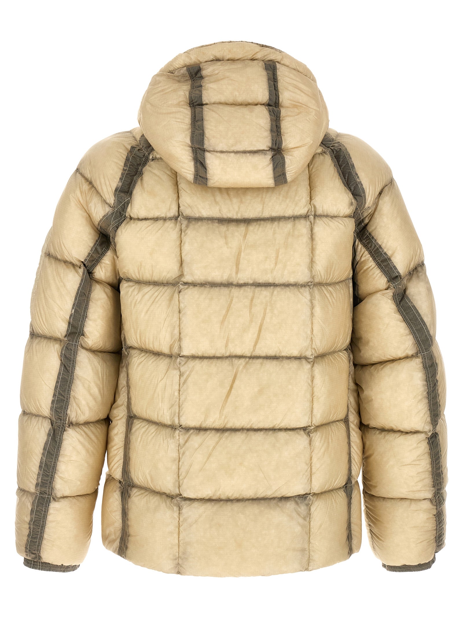 Beige Polyamide Shell Jacket