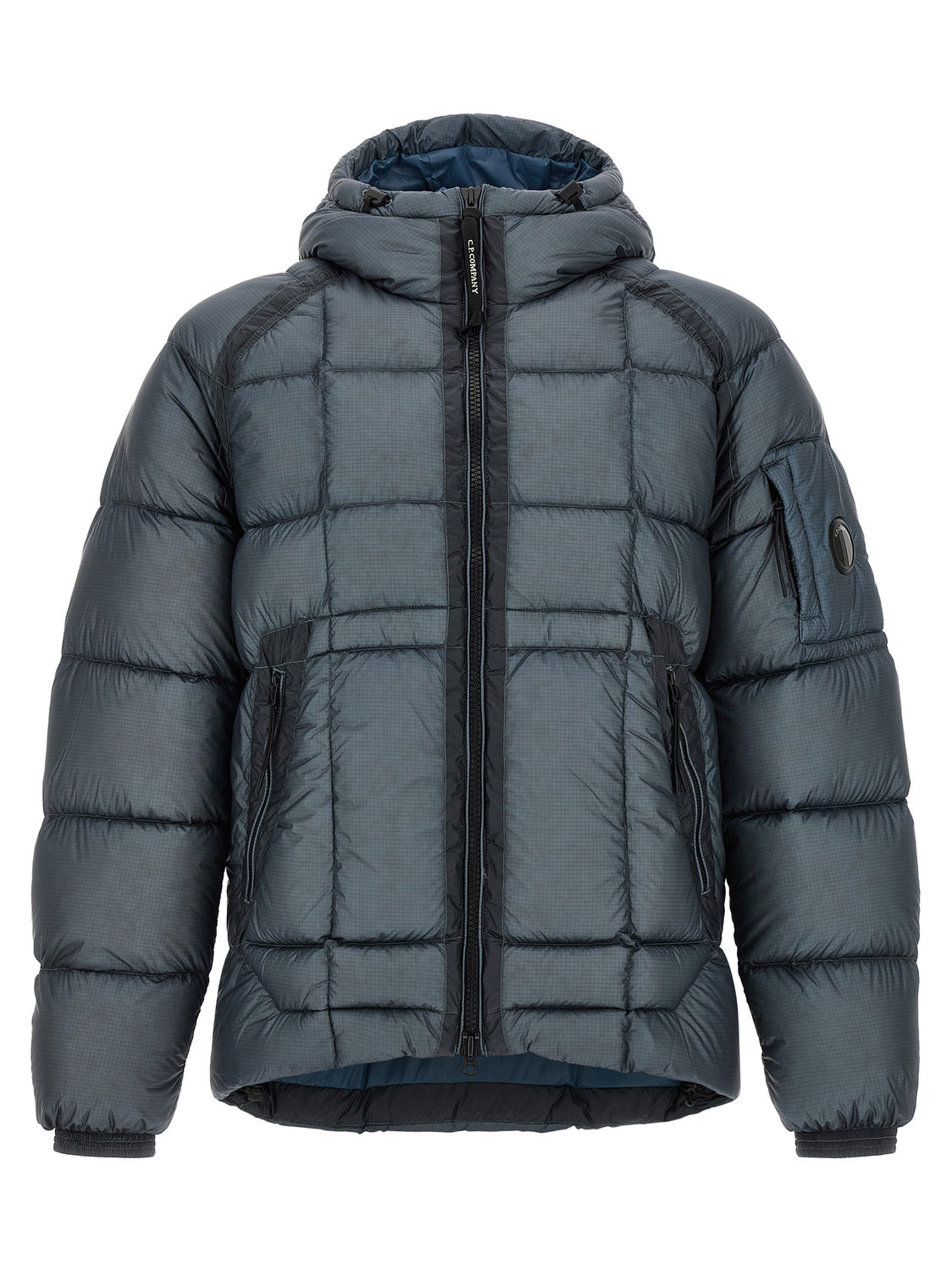 Blue Polyamide Shell Jacket