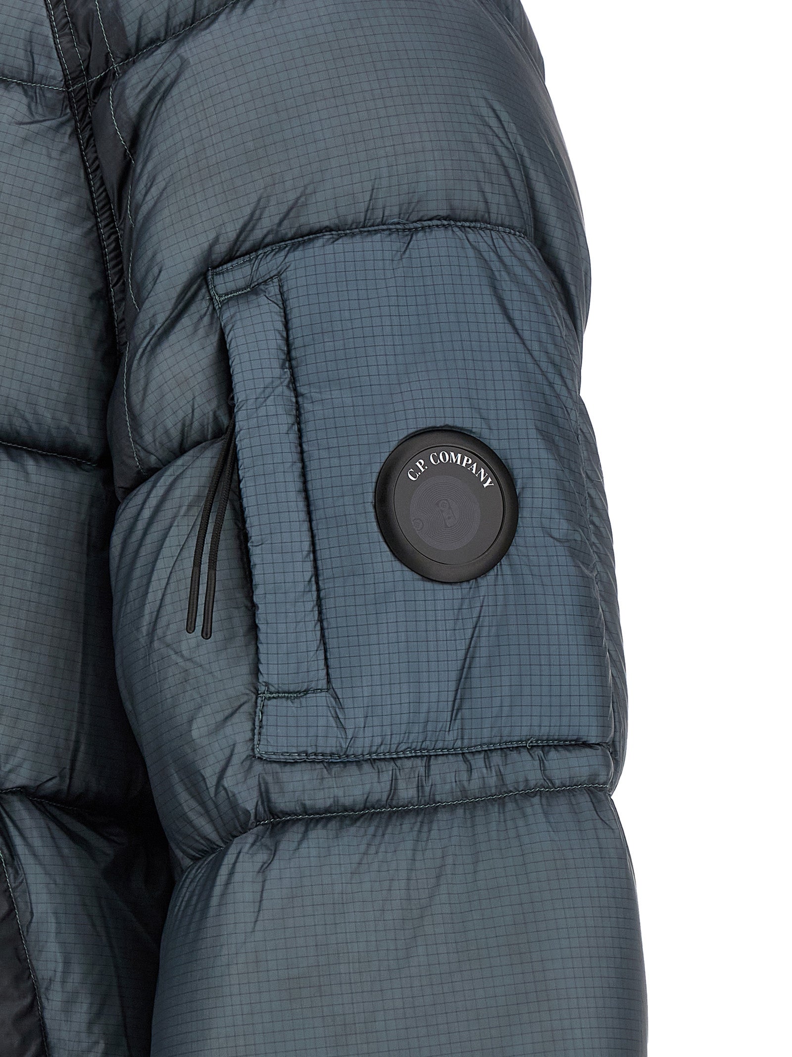Blue Polyamide Shell Jacket