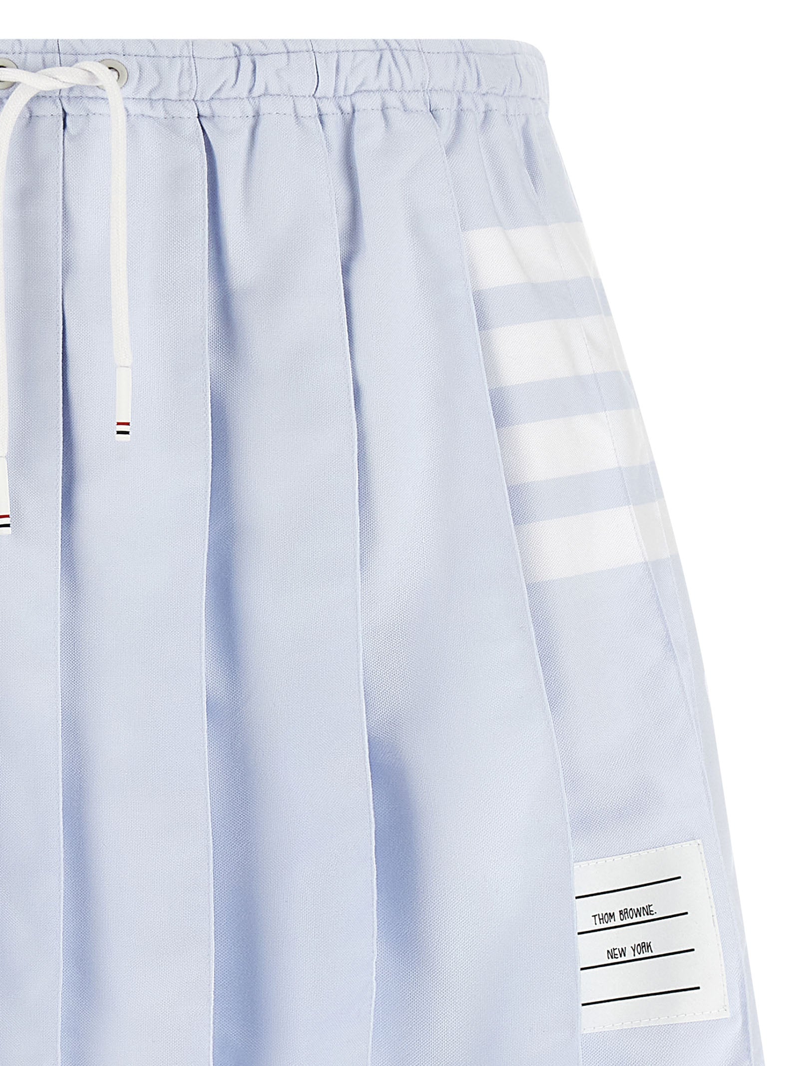 Blue Cotton Long Skirt