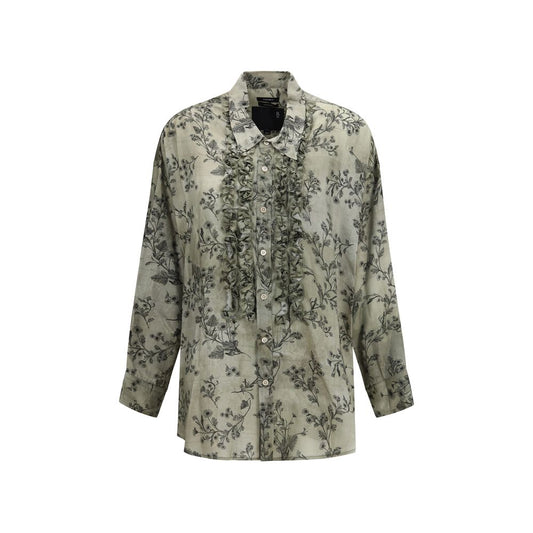 Bicolor Viscose Blouse