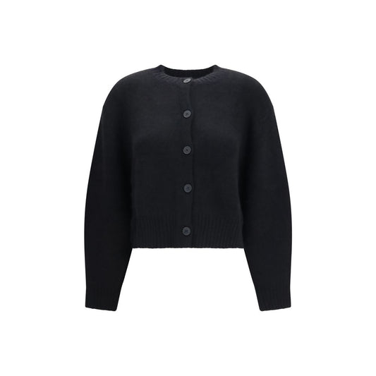 Black Wool Oves Aries Cardigan