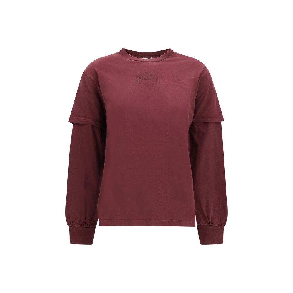 Bordeaux Cotton Sweatshirt