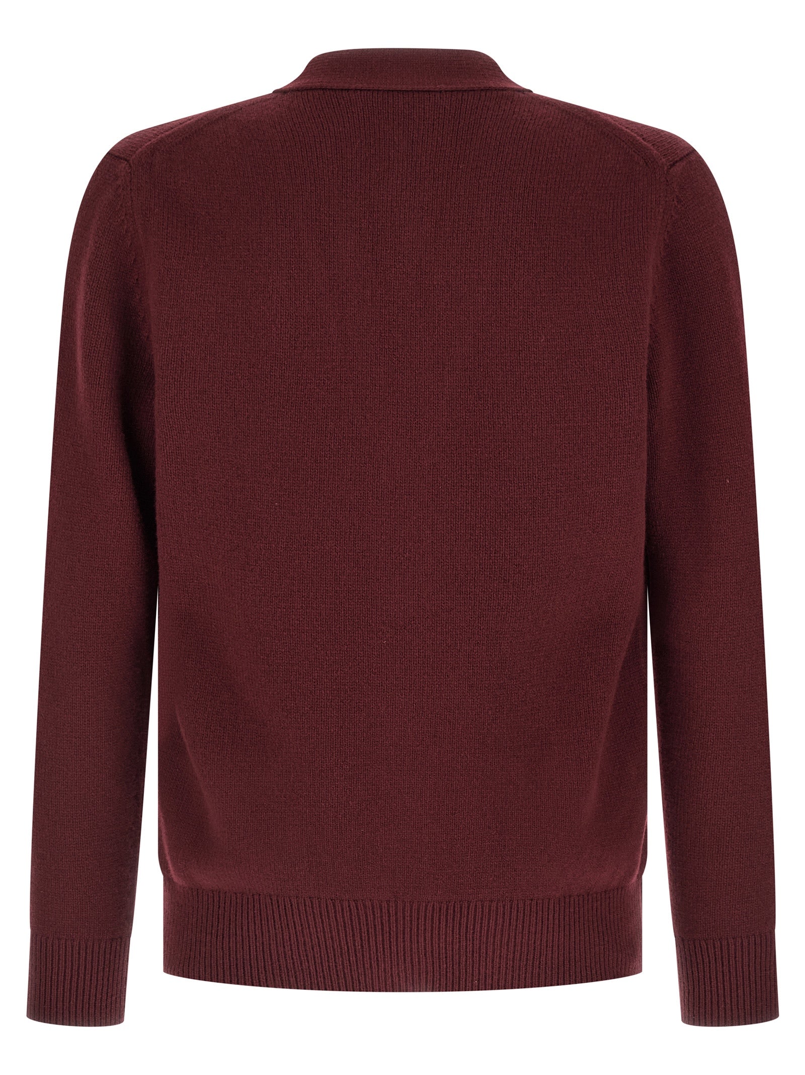 Bordeaux Cashmere Cardigan