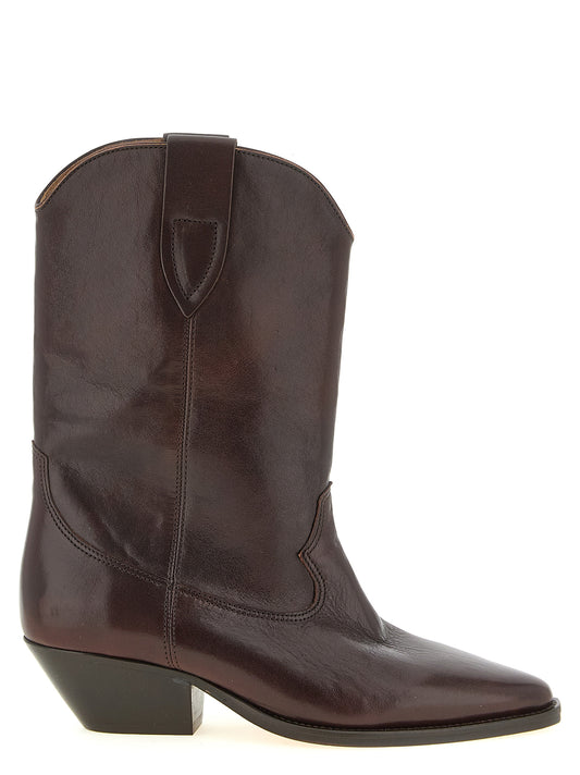 Brown Cowhide Chelsea Boots