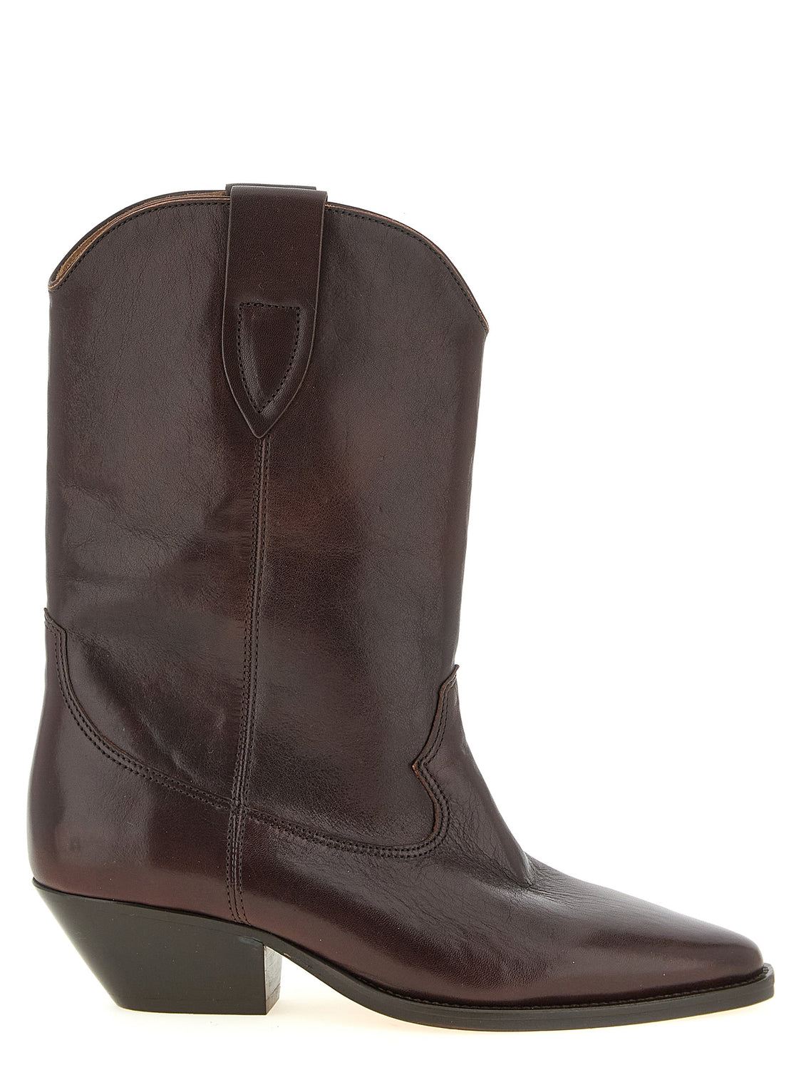 Brown Cowhide Chelsea Boots