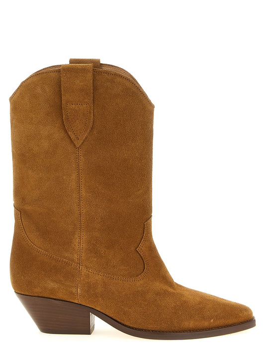 Brown Cowhide Chelsea Boots