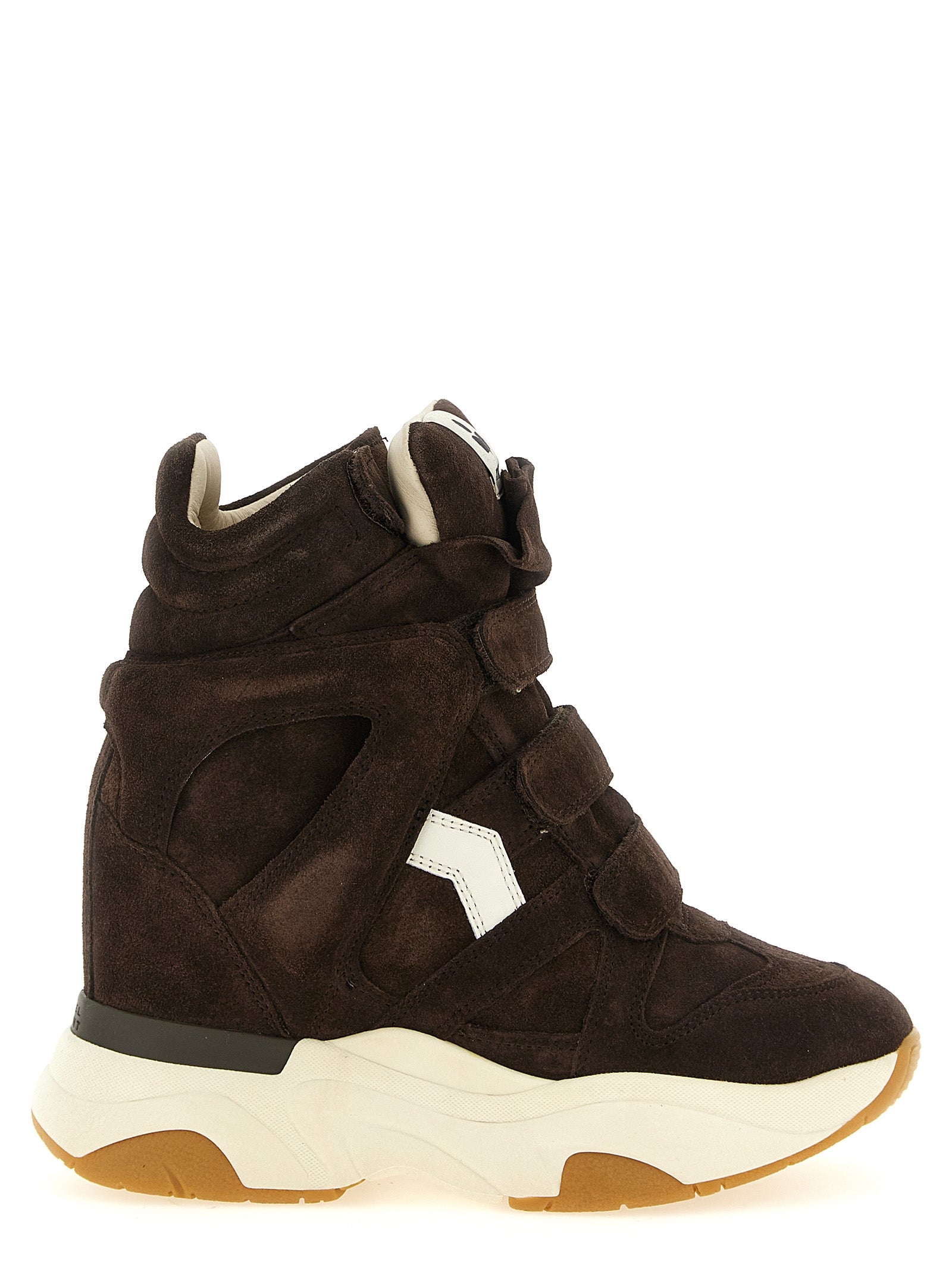 Brown Calfskin Athletic Sneakers