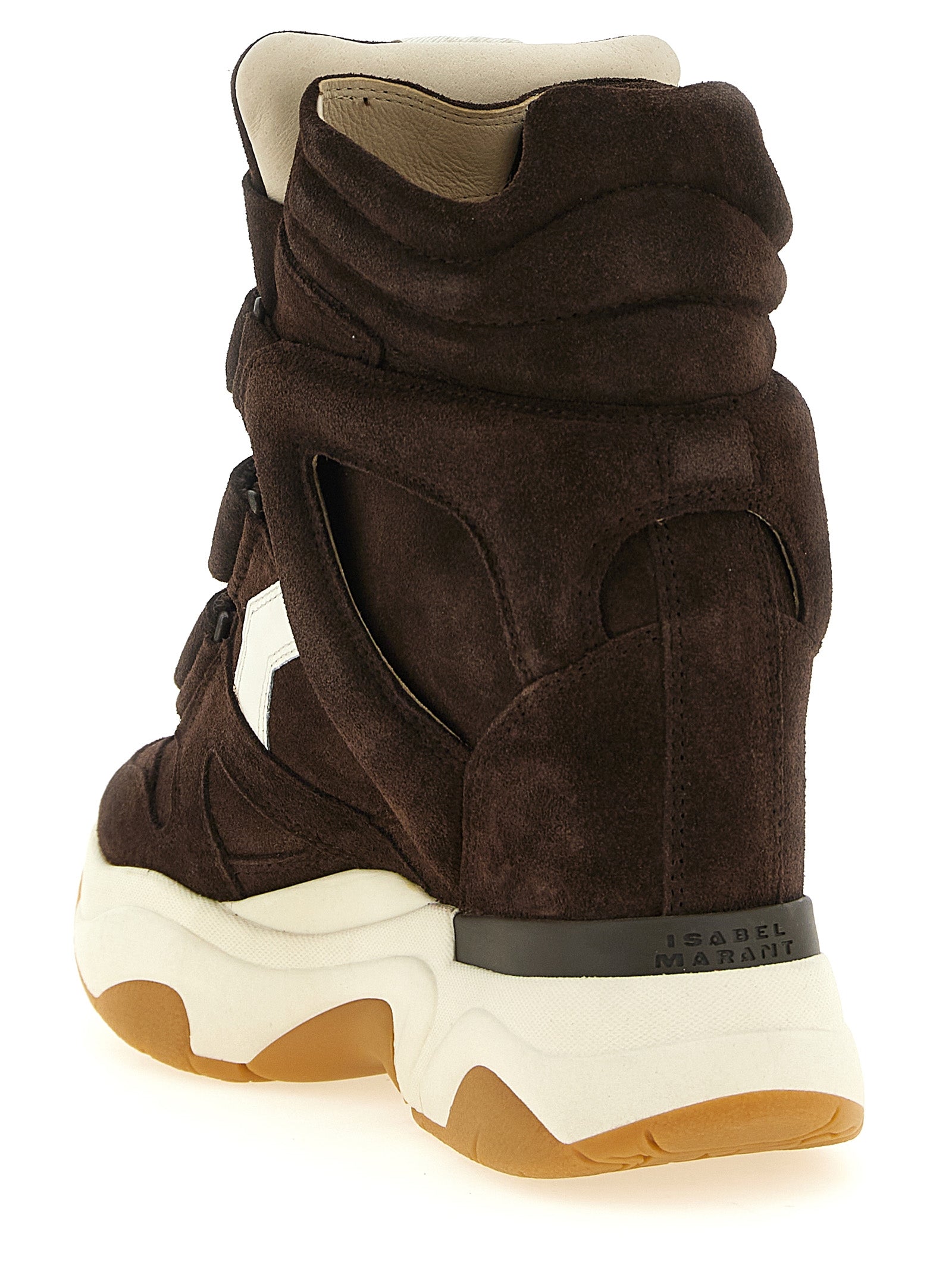 Brown Calfskin Athletic Sneakers