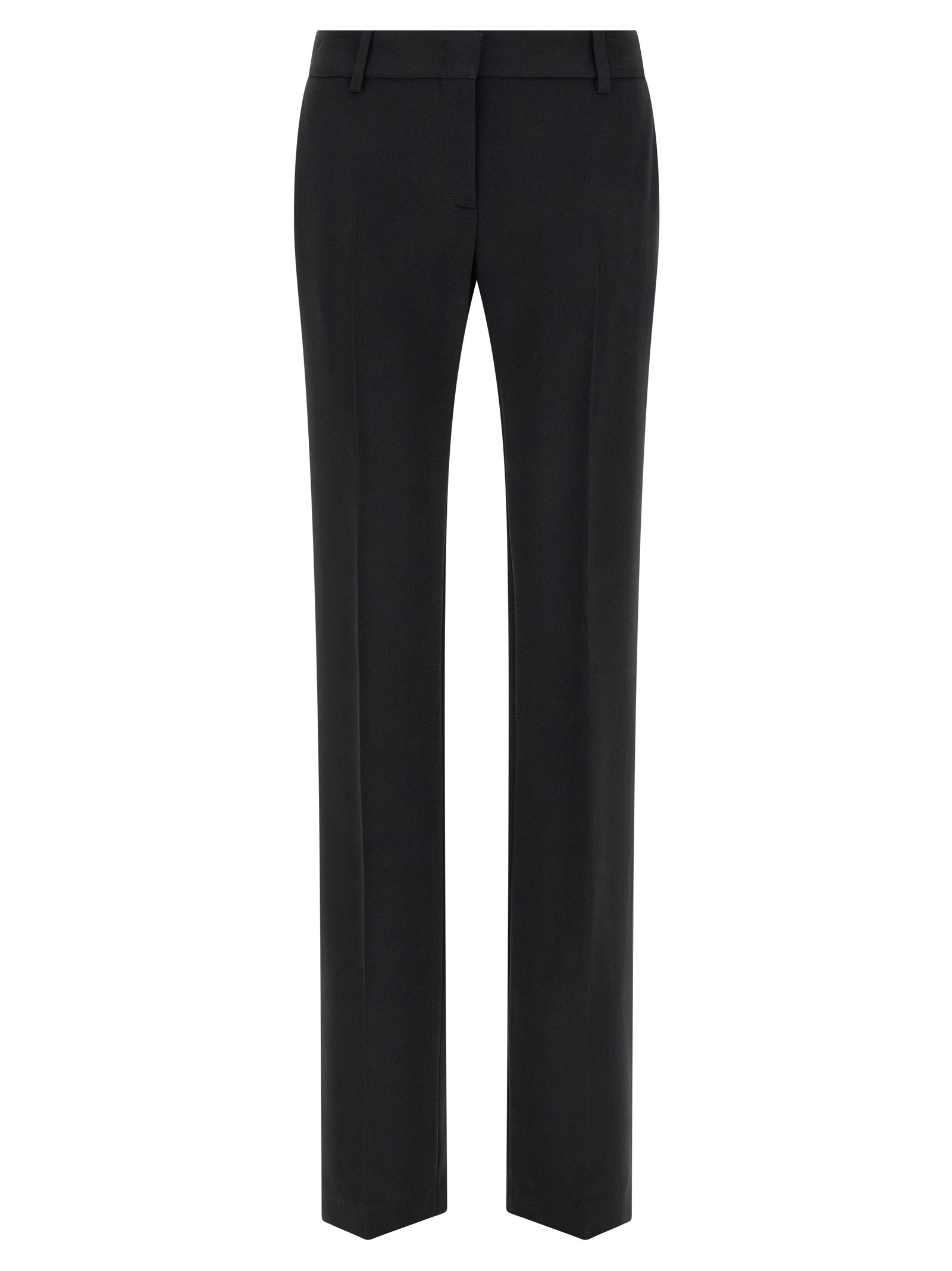 Black Viscose Dress Pants