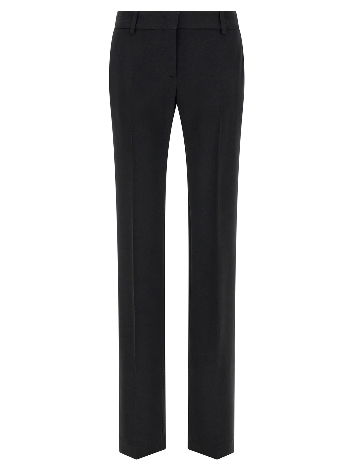 Black Viscose Dress Pants