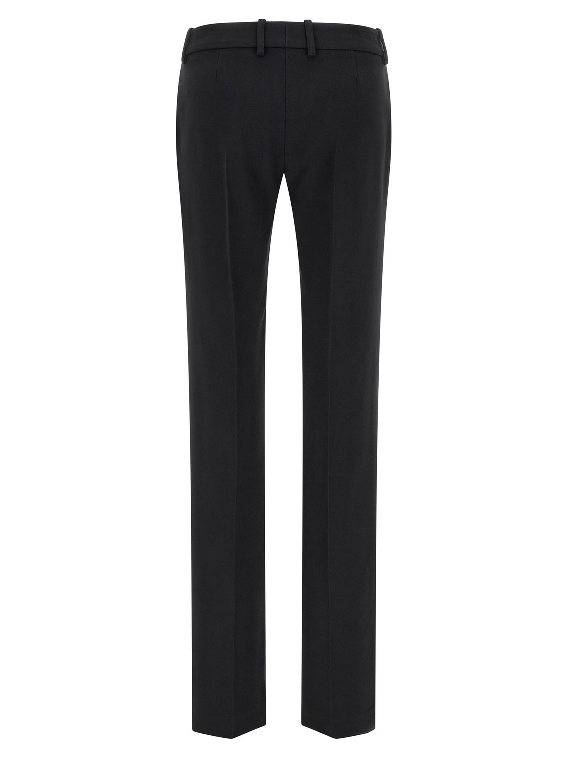 Black Viscose Dress Pants