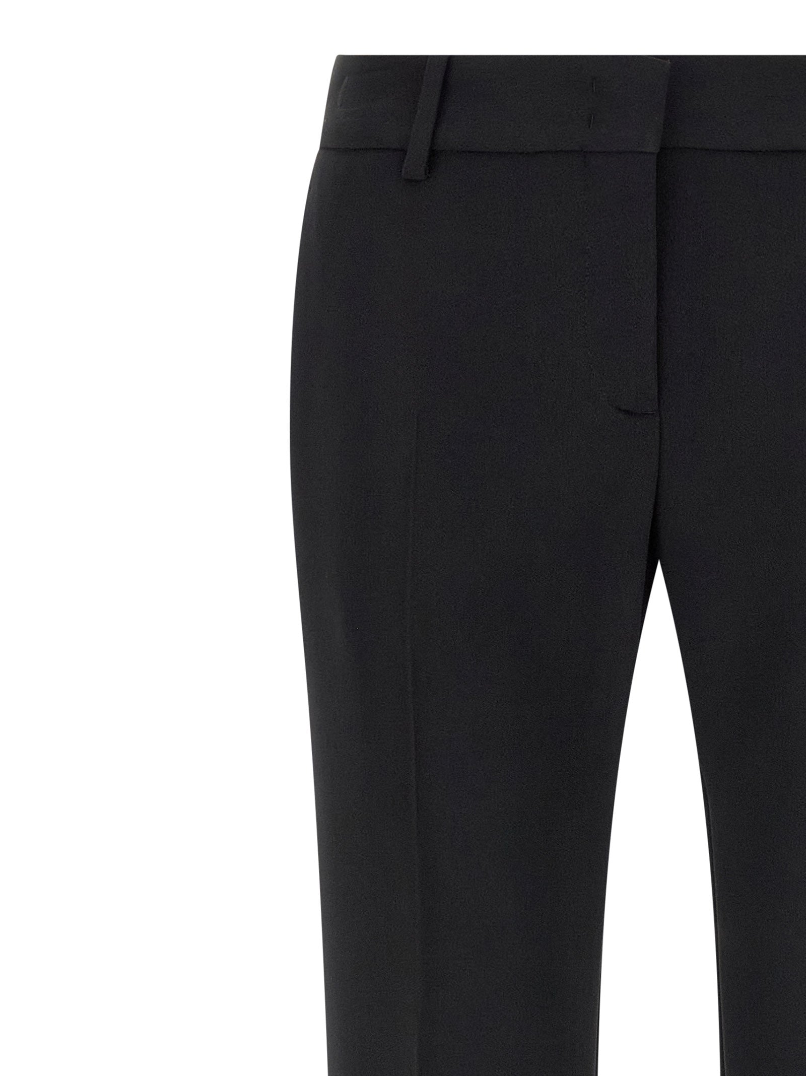Black Viscose Dress Pants