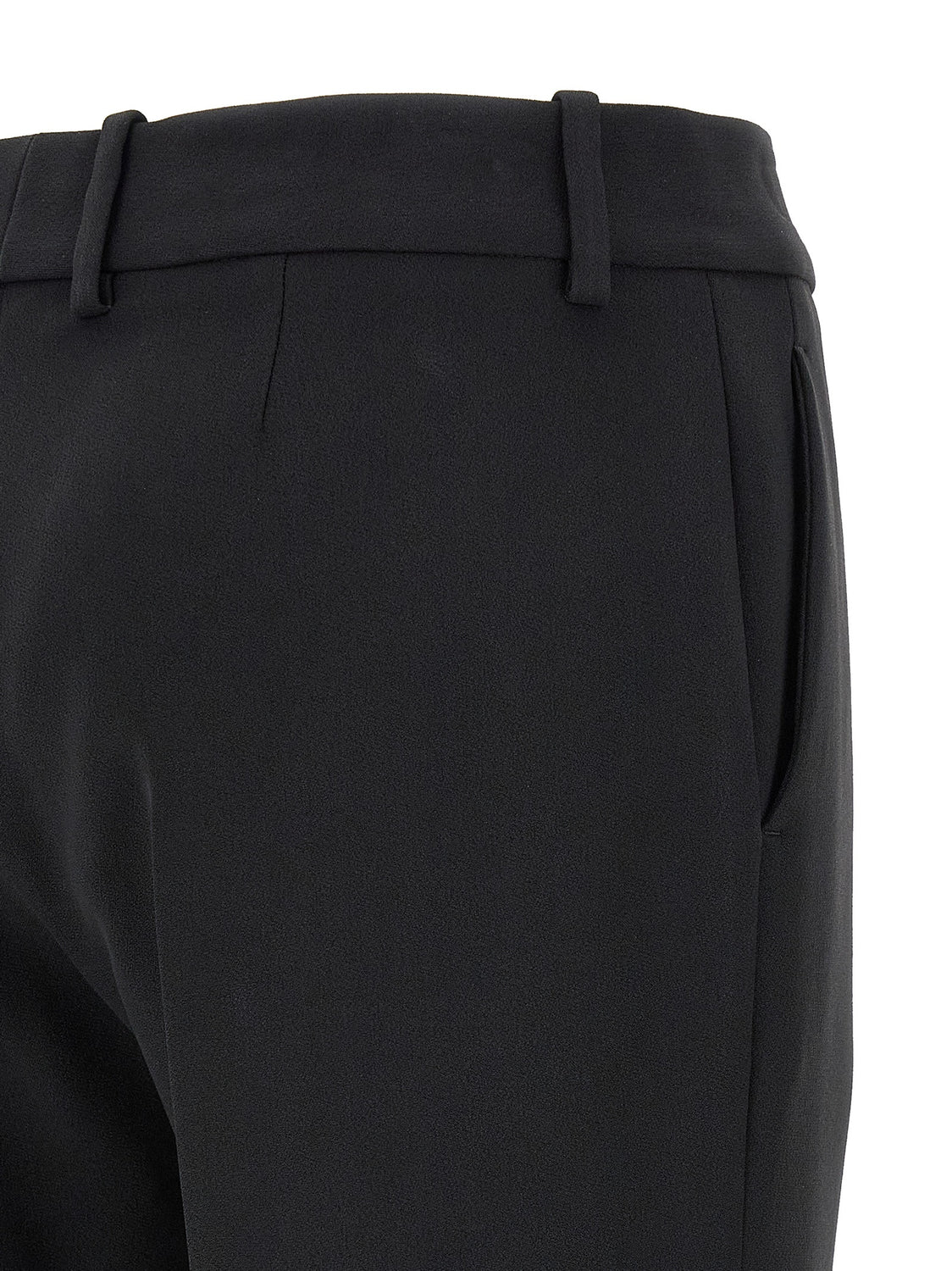 Black Viscose Dress Pants