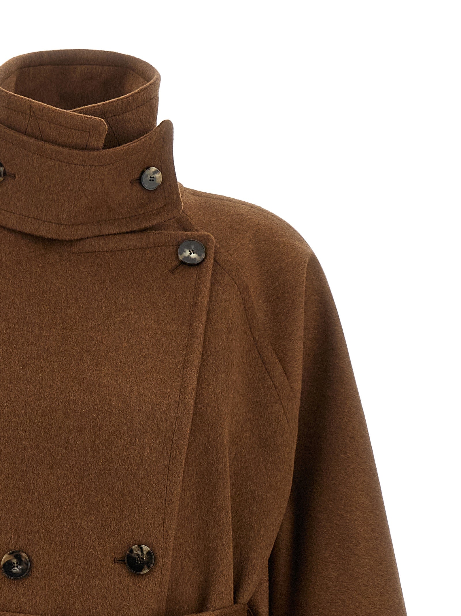 Brown Wool Coat