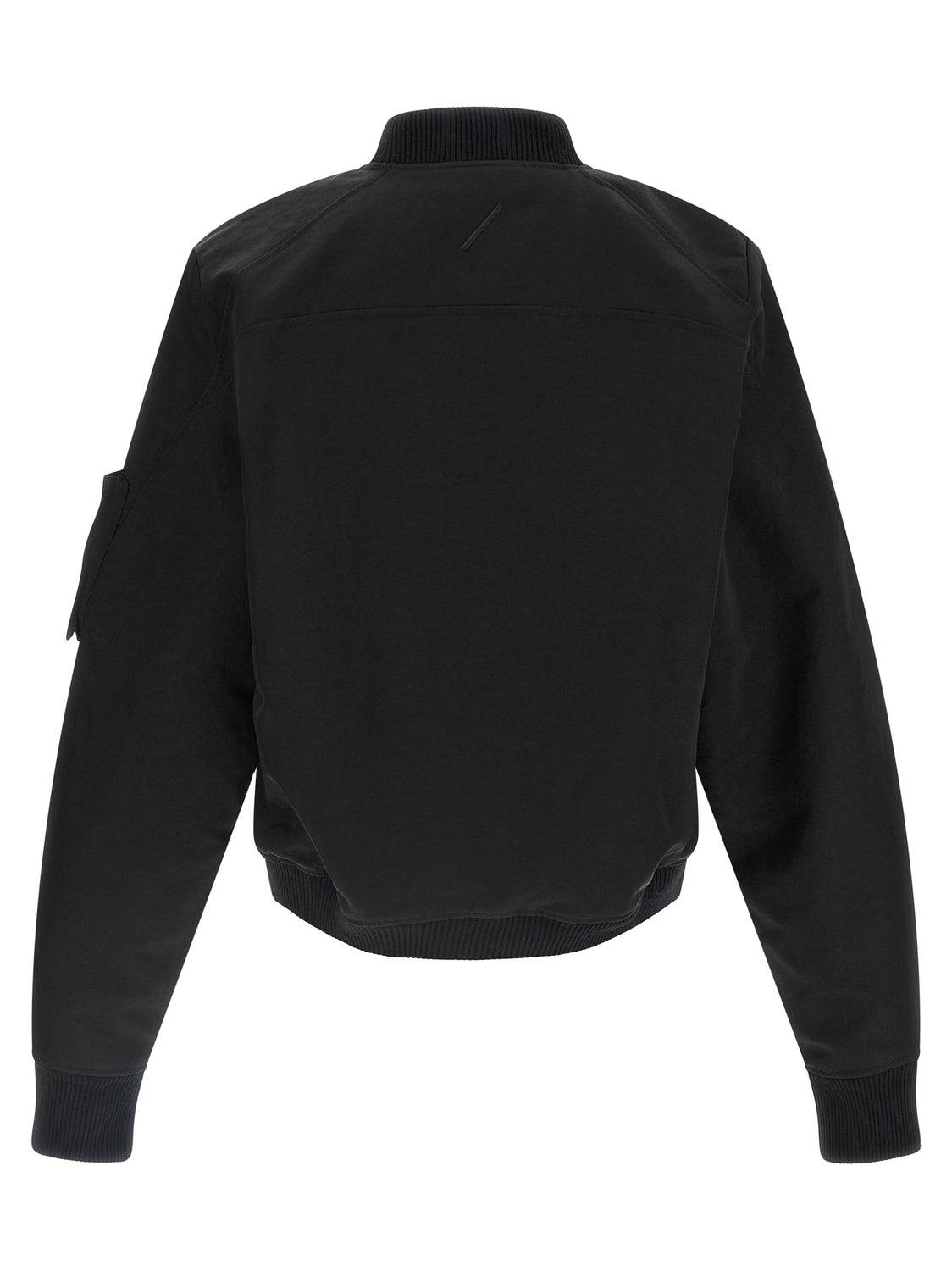 Black Recycled Polyamide Bomber