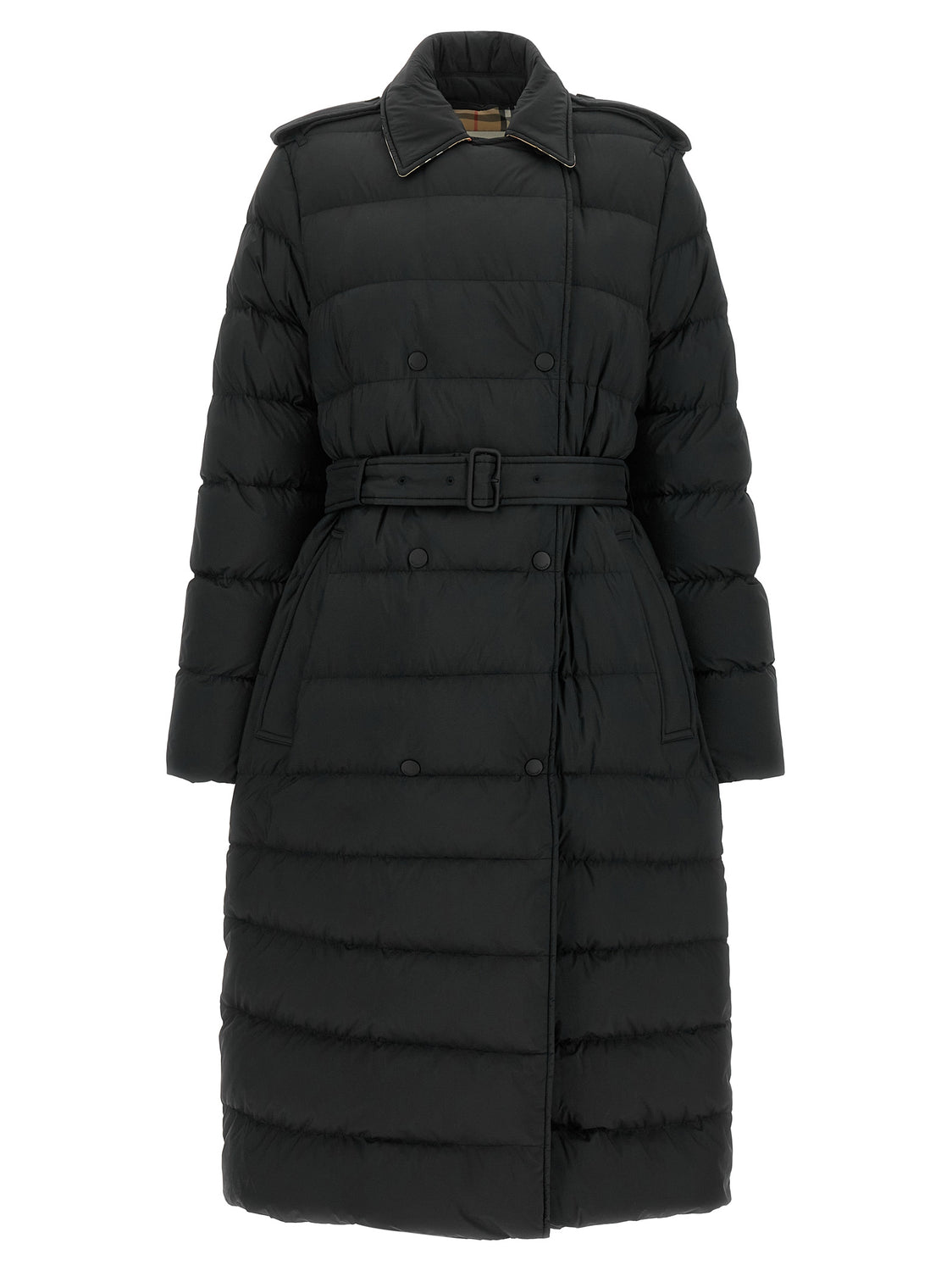 Black Polyamide Coat