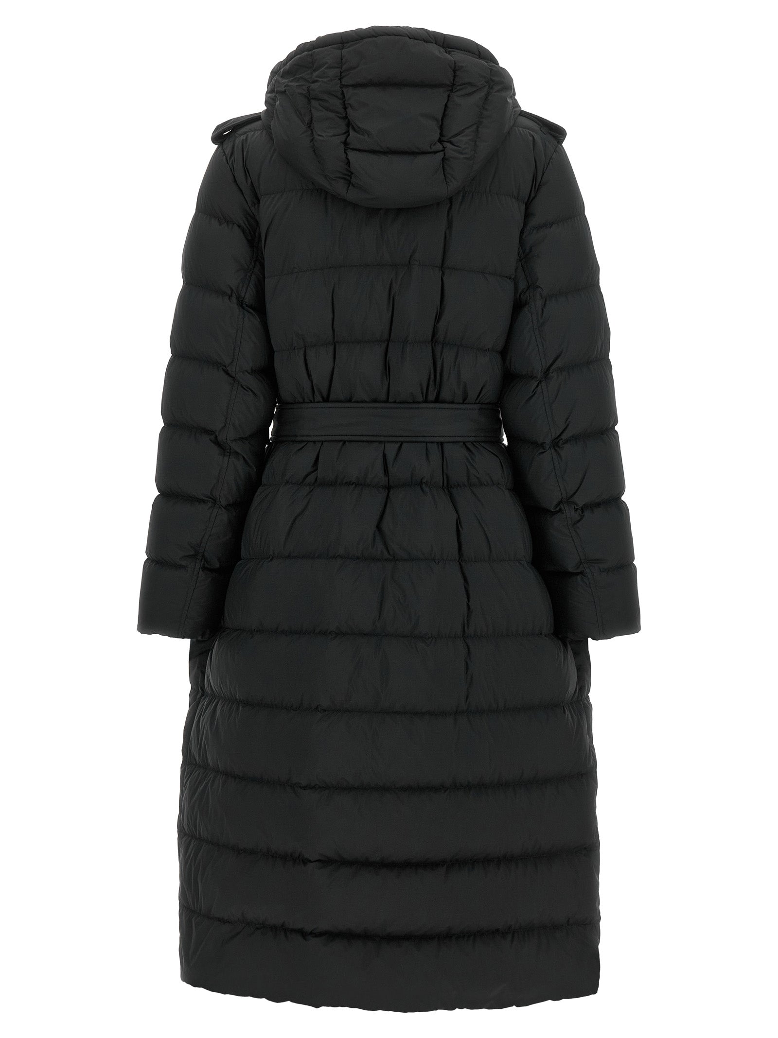 Black Polyamide Coat