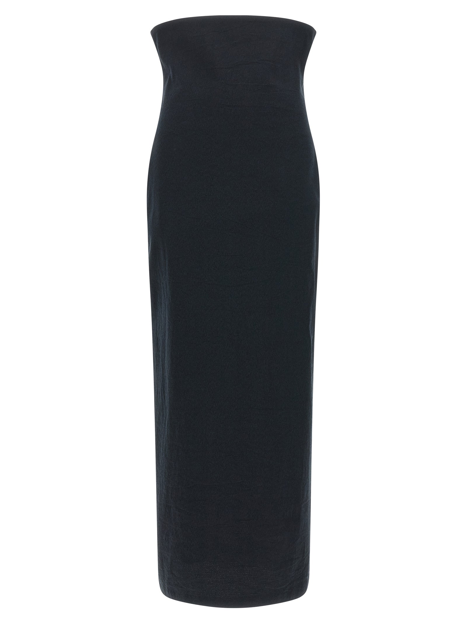 Black Paper Mini Skirt