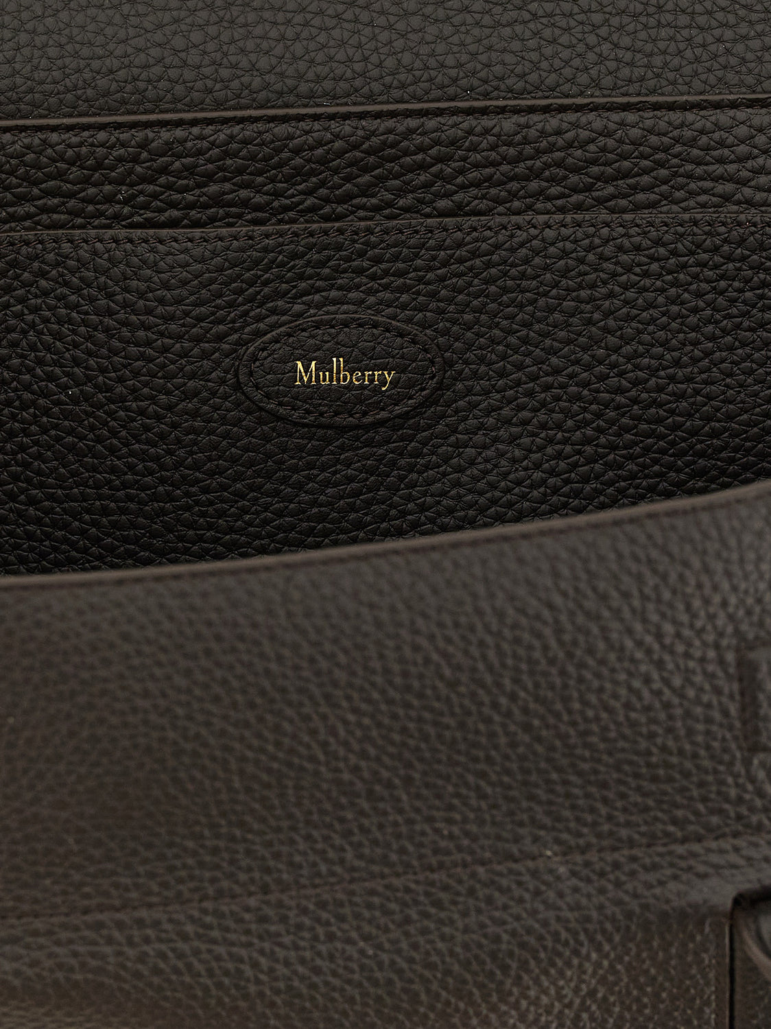 Black Calfskin Shoulder Bag