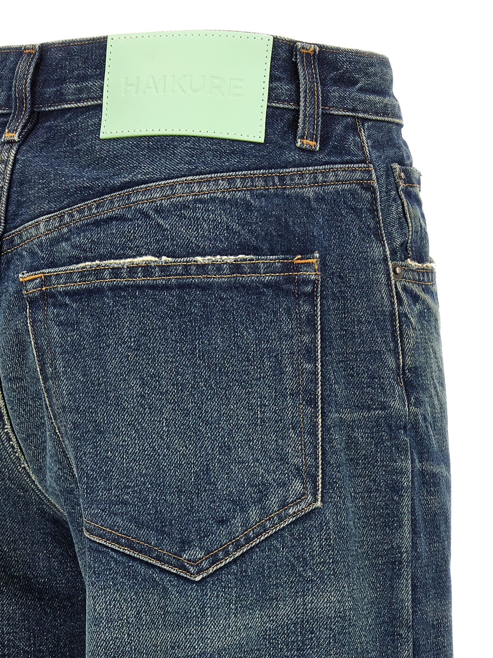 Blue Cotton Relaxed Fit Jeans